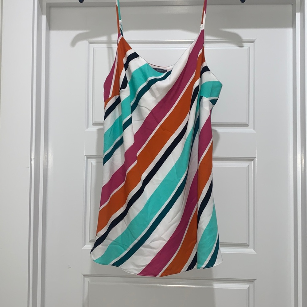 Like New Madison Tank with adjustable straps. Size 1X and fully lined.